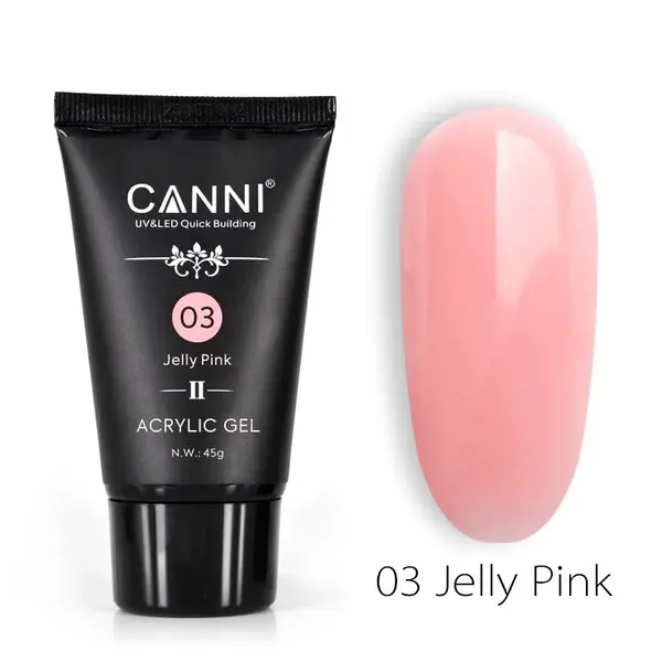 [80218] 03 CANNI New Poly Acrylic Gel 45g - White