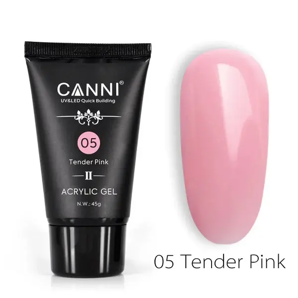 [80218] 05 CANNI New Poly Acrylic Gel 45g - Crystal Pink