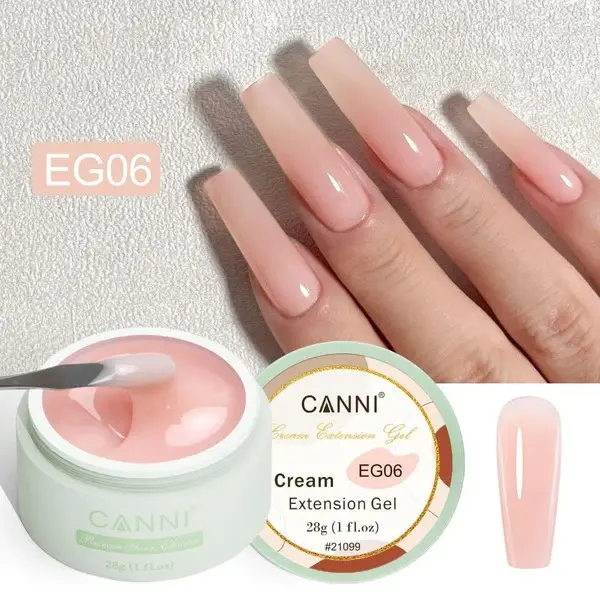 [21099] EG06 Cream Extension Gel 28g TPO FREE and HEMA FREE
