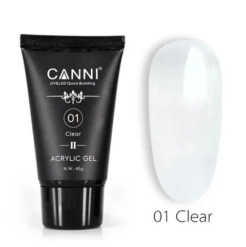 [80218] 01 CANNI New Poly Acrylic Gel 45g - Transparente