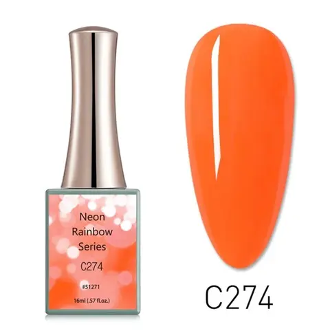 [51271] C274 CANNI Neon Rainbow Series 16ml - Naranja