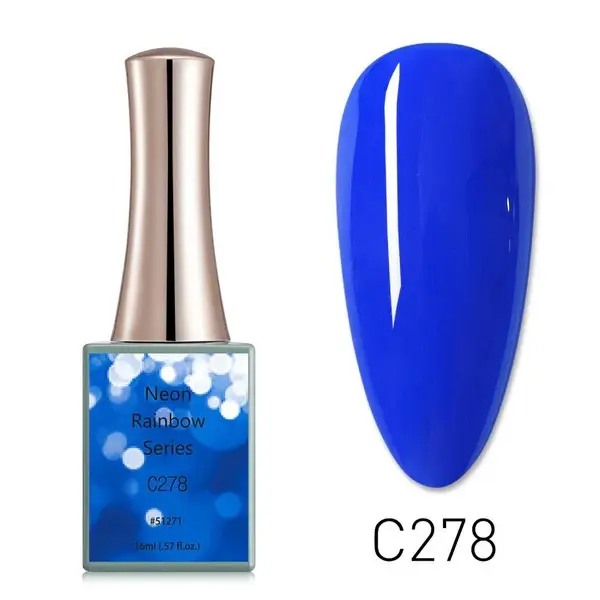 C278 CANNI Neon Rainbow Series 16ml - Azul