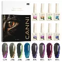 CANNI Cat Eye Gel Polish 8 Colores Set - Milagro Cielo Estrellado